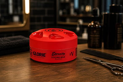 8 Stuks Glorie Eternity Styling Wax Brutal Hold V – 150 ml – Extra Sterke Hold – Langdurige Styling – Haarwax voor Mannen