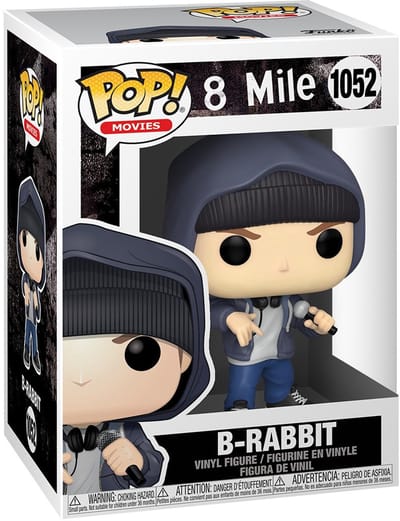Funko Pop 8 Mile Rabbit Vinyl Figure - B-Rabbit uit de film 8 Mile