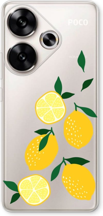 Case Company® - Hoesje geschikt voor Xiaomi Poco F6 hoesje - You're my lemon - Soft Cover Telefoonhoesje - Bescherming aan alle Kanten en Schermrand