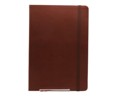 Bruine Bullet Journal | Vera's Arts & Dice | A5 | Soft Hard Cover | Dotted Notitieboek | Bullet Journals | Dotted Pagina's | Ideaal voor Plannen & Creativiteit | Geschikt voor Habit Tracking, Journaling & Meer