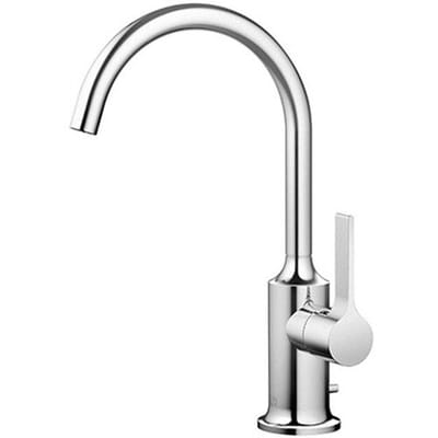 Dornbracht Vaia single-lever basin mixer with drain set, projection 16.7 cm 33500809-00