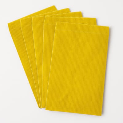 Professionele Cadeau zakjes - 50 Stuks - 11x17 cm - Papieren zakjes - Kraftpapier Goud – Cadeauzakjes / geschenkzakjes