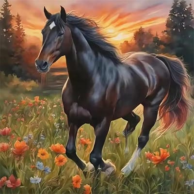Paarden Puzzel - Legpuzzel Volwassenen - Ontspannend Tijdverdrijf - 200 Stukjes - Kleurrijk