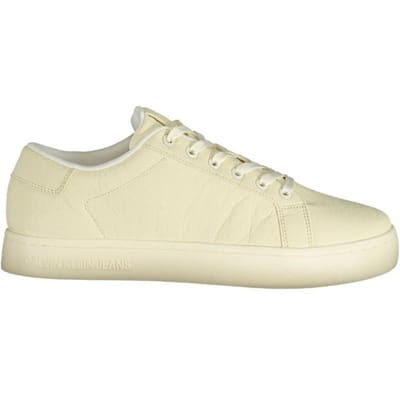 Calvin Klein Bianco Polyester Heren Sneakers