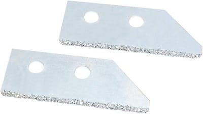 Reservemesjes Voegenverwijderaar - Snijbladen Kitverwijderaar - Oude Voegen Verwijderen - Speciaal voor Zachte Grip - Pack van 2 - Blauw