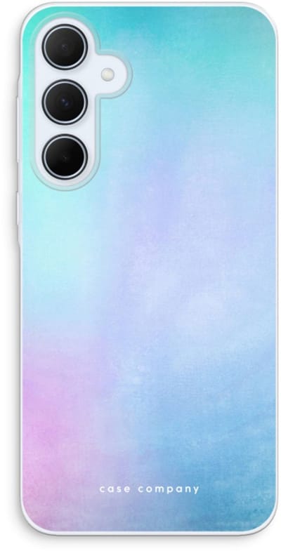 Case Company® - Hoesje geschikt voor Samsung Galaxy A35 hoesje - Mist pastel - Soft Cover Telefoonhoesje - Bescherming aan alle Kanten en Schermrand
