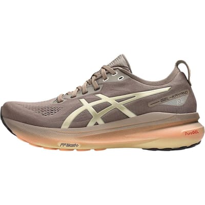 ASICS Gel Kayano 31 Luxe Heren Sneakers Bruin Taupe-Grijs 1011C035-020 40.5 gray