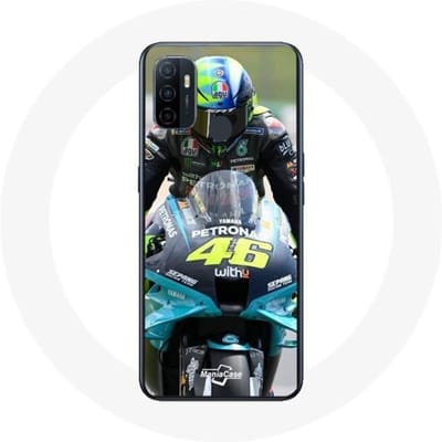 Valentino Rossi Oppo A53 motorfiets Speed ​​Driver Case