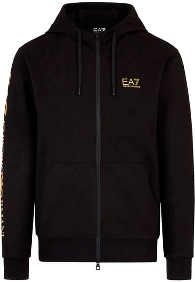 Ea7 Emporio Armani 7m000568_af13512 Sweatshirt Met Rits Zwart M Man
