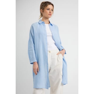 Josephine & Co Dwight Blouse Light Blue Size: 34 | Blouses Outlet | Dames | Blauw