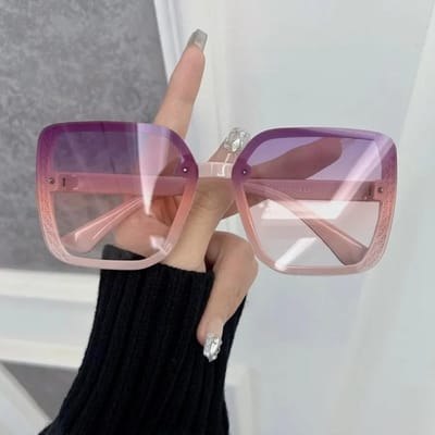 Hoge Kwaliteit Duurzaam Hoge Kwaliteit Klassiek Vierkant Zonnebril Vrouwen Mannen Minimalistisch Mode Vrouwelijk Mannelijk Retro Casual Oculos Other gray