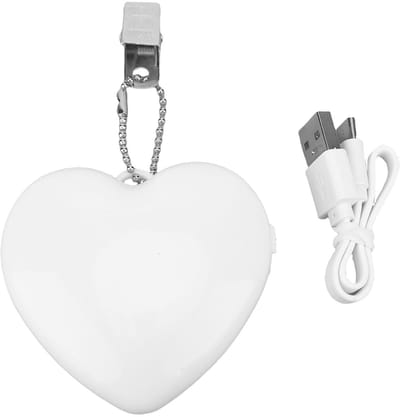 Dailygoods - Draagbaar Handtas Licht met Hartvorm en Oplaadbare LED