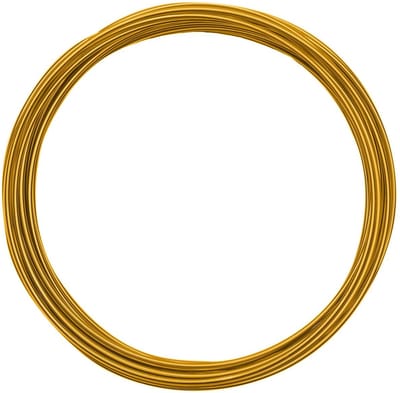 Vaessen Creative Aluminium Draad - 1,5mm - 5m - Goud