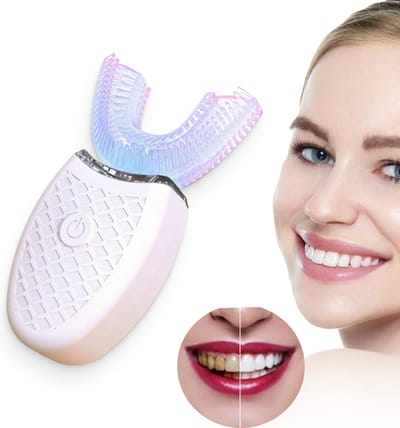 Automatische Tandenborstel - Tanden Bleken - Sonische Elektrische Tandenborstel - Mond Reiniging - 360 Graden - Blauw UV Licht - Teeth Whitening - Mondverzorging - LOUZIR