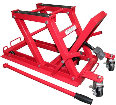 Benson Motorfietslift - Hydraulisch - 680 kg - 88 × 40 × 16 cm - Veiligheidsvangers