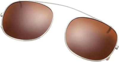 Zonnebril Clip-ons - Overzetbril Polarized - Veilig Rijden - Anti-verblinding Lenzen - Large 49mm - Bruin