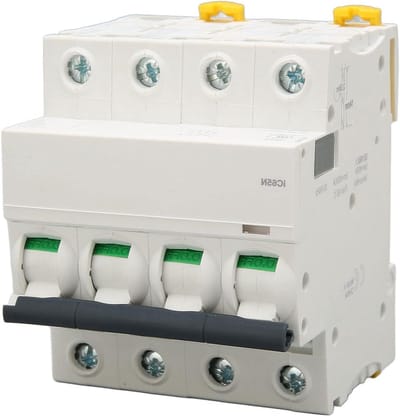 Miniatuur Stroomonderbreker - Automische Schakelaar - Stroombeveiliging - Snelle Boogonderdrukking - 16A 400V - Wit