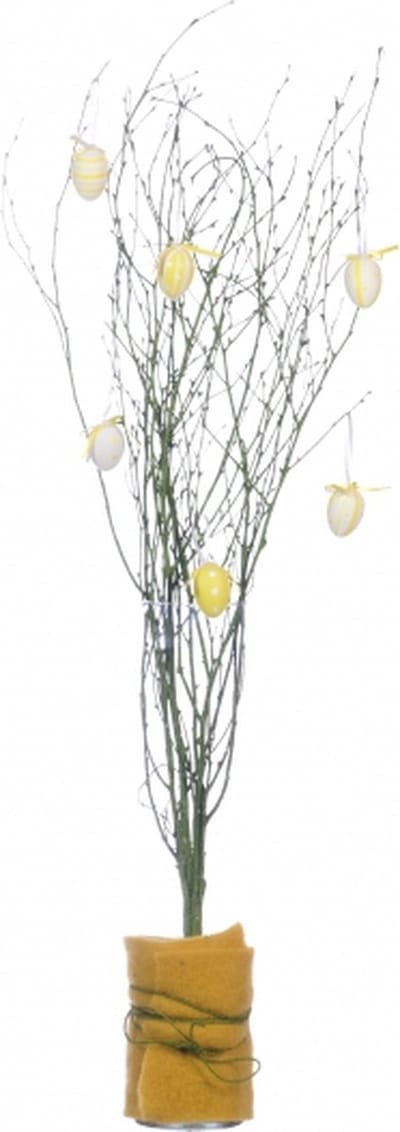 Kunsttakken - berkentakken - 75 cm - groen - paastakken - paasdecoratie/versiering