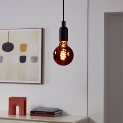 EGLO LED spot G95 Spiral 4W/622 30 lumen copper dimmable E27
