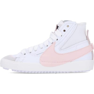 Dames Hoge Schoen W Blazer Mid 77 Jumbo Wit/sfeer/roze Oxford/zeil