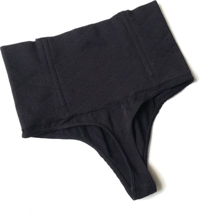 *** 2 Stuks Shape-up met ons Correctie Ondergoed! - High Waist String, Zwart, Maat 34/36 - van Heble®***