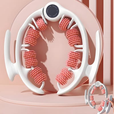 Boxing Machine - Boksmachine - Muzikale Boxmachine - Anti-Cellulitis Massager voor Spierpijn, Handmatige Schaum Massagerol, Verwijderbaar, voor Taille/Leden/Borsten/Hals/Schouders