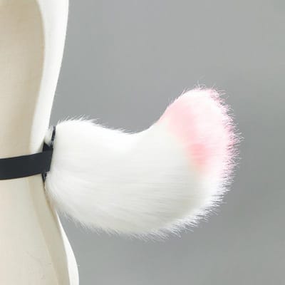 Pluche Konijnenstaart Schattig Dier Schaapsstaart Cosplay Konijnenstaart Lolita Kostuum Accessoires Feest Carnaval Verkleden Performance Prop about 20cm