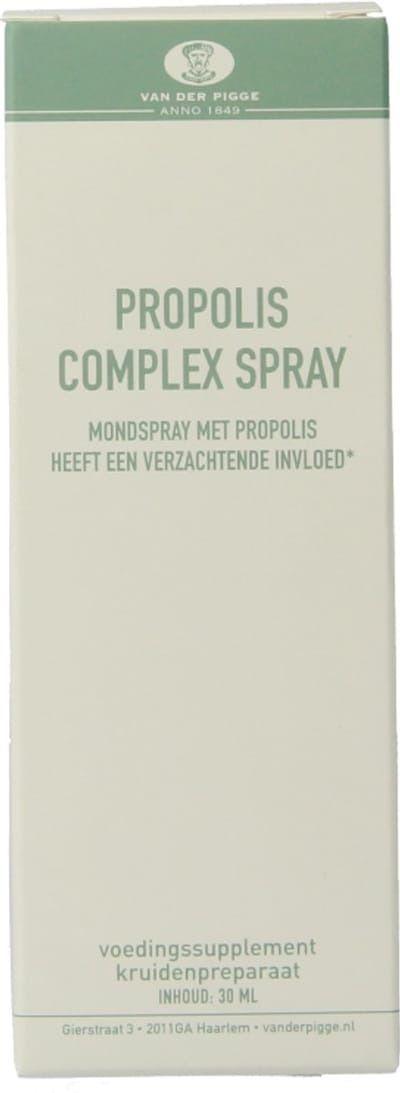 van der Pigge Propolis complex spray 30 Milliliter