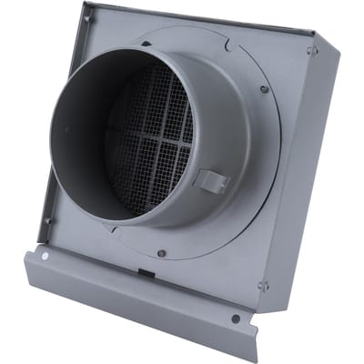 RVS Ventilatiekanaal Muur Luchtrooster Kap voor Ventilator Afzuigventilator Afzuigkap 100mm Pijp