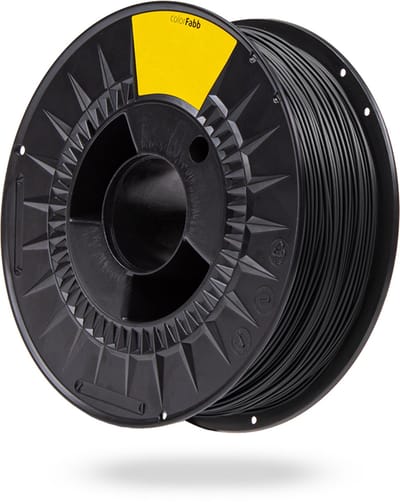 colorFabb Pla High Speed Pro Semi-matte Black 3D-printerfilament - 1,75 mm - 1000 g - High speed printing - Excellent toughness - Easy-to-print