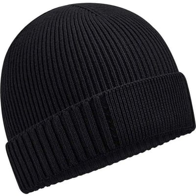 Beechfield Organic Cotton Engineered Patch muts (Zwart)