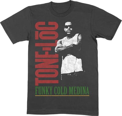 Tone Loc Heren Tshirt -XL- Funky Cold Medina Zwart