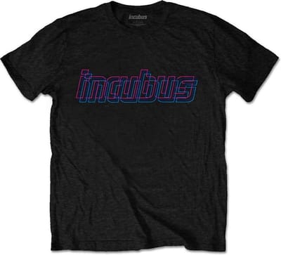 Incubus - Trippy Neon Heren T-shirt - S - Zwart