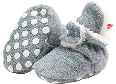 Warme Unisex Pasgeboren Laarzen met Antislip Zool - Verstelbare Bootie Sok voor Baby's