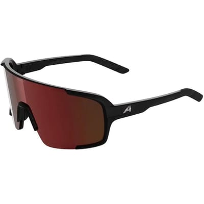 Zonnebril Alpina Lumin Black Matt/Red Mirror