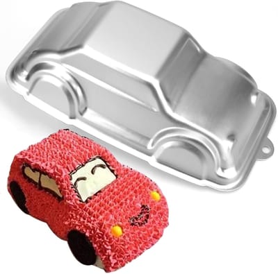 Daity Auto-taartvorm - 3D-auto-vormige bakvorm - aluminium mal - DIY verjaardagsvorm - taartvorm