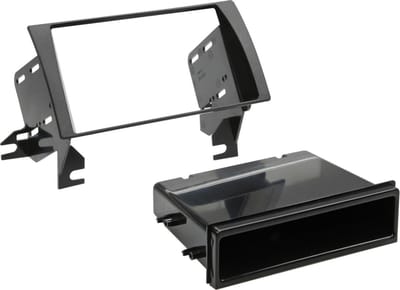 2-DIN Paneel geschikt voor Toyota Camry 2002-2006 Kleur: Zwart (METRA)