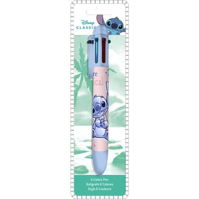 Lilo & Stitch 6 Kleuren pen