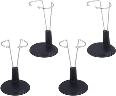 Poppen Standbeeld - Actie Figuur Houders - Display Poppen - Draagbaar Ontwerp - 10x5.5x2 cm