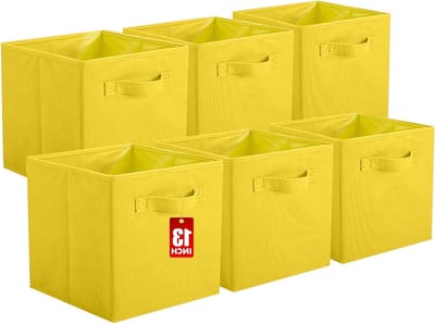 Opvouwbare Opbergdozen voor Cube Storage, Stof Organizers voor Kasten en Speelgoedopslag, 33 x 33 x 33 cm, Ideaal voor Thuis en Kantoor