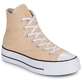 Converse Chuck Taylor All Star Lift Hi Sneakers - Dames - Beige