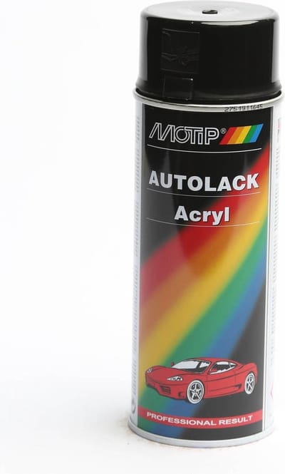 Motip 46830 - Autolak spuitbus - Zwart  - 400ml