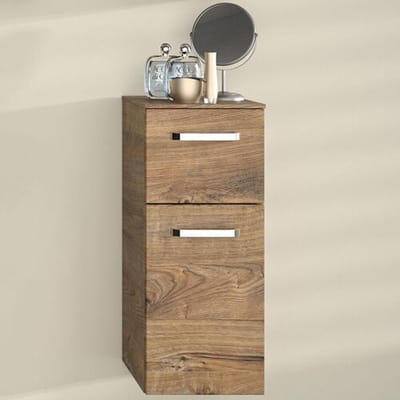 Pelipal series 4010 (focus) highboard 30 x 33 x 73.2 cm, with 1 revolving door and 1 drawer 4010.093040