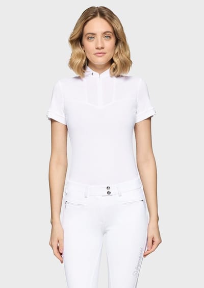 Samshield Anne-Gaelle Wedstrijdshirt Dames XL Wit