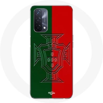 Oppo A93 5G hoesje portugal groen en rood logo