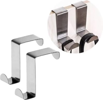 Go Go Gadget - Haken - Deurhaken - Keukenkast haken - RVS - Set van 2 stuks