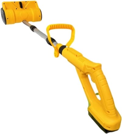 Elektrische Sneeuwblazer - Sneeuwfrees Opvouwbaar - Oprit Sneeuwvrij - Borstelloze Motor - 1 x 1 x 1 cm - Geel