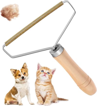 Narimano®Draagbare pluisverwijderaar, draagbaar pluisscheerapparaat, handmatige fuzz shaver, lint remover voor trui, geweven jas, tapijt