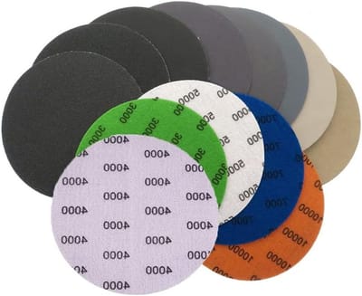 25pcs Water Sanding Discs - 125mm Sandpaper Disk - Wet Dry Sandpaper - Round - Grain 3000 4000 5000 7000 10000 - voor Metalen Hout Meubels Leer - Automotive Sieraden