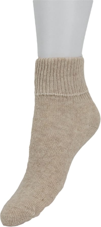 Bonnie Doon Cozy Merino Wol en Cashmere Dames Sok Luxe Warme Zachte Sokken Maat 36/42 Kleur Sand gemeleerd - Merino Wol - Cashmere - Warm - Comfortabel - Elegant - Dames - Winter - Zacht - Luxe - Warme Voeten - Sand mele - BP241105.343